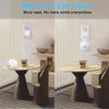 Tizomi Outlet Wall Mount for eero 6 & eero 6+ Mesh Wi-Fi System, No Messy Wires & Space Saving Outlet Mount Holder for eero 6 Extender (2 Pack) view 4