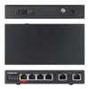 Intellinet 6 Port Fast Ethernet Unmanaged Switch with 4 Poe Ports - 1 High Power 60W & 3 PoE+ 30W Ports, 65W Budget, Extend Mode-Installs up to 820ft 2 FE Uplink Ports-3 Yr Mfg Warranty-561686 view 3