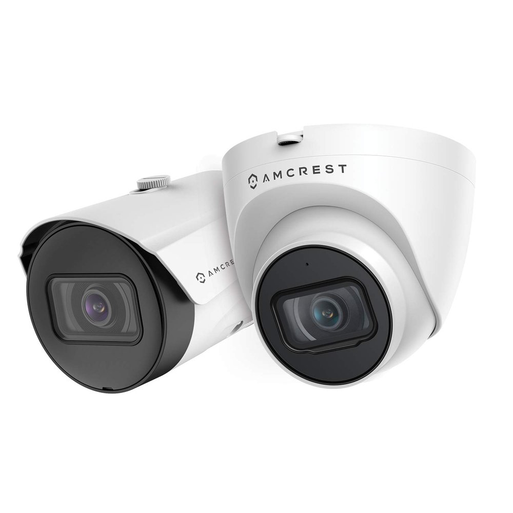 Amcrest UltraHD 5MP Outdoor POE Camera 2592 x 1944p Bullet IP Security Camera, Outdoor IP67 Waterproof, 103 Viewing Angle, 2.8mm Lens, 98.4ft Night Vision, 5-Megapixel, IP5M-T1179EW-B1186EW (White)