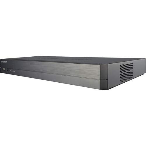 Hanwha Techwin XRN-410S-2TB 4-Ch 8MP 4K UHD Resolution NVR Plug-and-Play, 4-Channel Input, PoE/PoE+, H.264/H.265/MJPEG, 50 Mbps Bandwidth, 54 Volt DC, 1.67 Ampere, 13 Watt with 2TB HDD Included