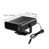Wakauto Car Fan Heater Portable Defroster and for Deicing Vehicles Compact and Lightweight Auto Heating Device for Use view 4