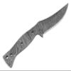 ColdLand 9" Damascus Steel Knife Making Kits - Knife Making Supplies Include Blank Blade, Brass Pin, Sheath, Wood Handle Scales - Build your Own NB112 view 4