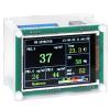 Air Quality Monitor Tester Communication PM2.5 Detector 2.8in LED Household Air Quality Vehicle Environment Monitor DC5V Micro USB Interface view 2