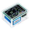 Air Quality Monitor Tester Communication PM2.5 Detector 2.8in LED Household Air Quality Vehicle Environment Monitor DC5V Micro USB Interface view 3