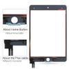 Digitizer Screen Replacement for iPad Mini 5 5th Gen 7.9" 2019 Touch Screen Glass Panel Repair Parts for iPAD A2133 A2124 A2126 A2125 Touchscreen Free Tools Kits + Tempered Glasss (White) view 3