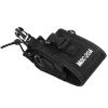 Demeras Interphone Pouch Two Way Radio Walkie Talkie Holster MSC-20A Nylon Pouch Walkie Talkie Bag for Police Fireman Security Guard view 3