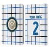 Head Case Designs Officially Licensed Custom Customized Personalized Inter Milan Away 2020/21 Crest Kit Leather Book Wallet Case Cover Compatible with Kindle Paperwhite 1/2 / 3 view 1