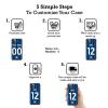 Head Case Designs Officially Licensed Custom Customized Personalized Inter Milan Away 2020/21 Crest Kit Leather Book Wallet Case Cover Compatible with Kindle Paperwhite 1/2 / 3 view 2