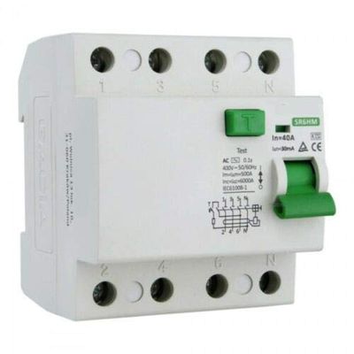 Self Recovery Over/Under Voltage Protector 40A 30mA Type AC Protection Switch