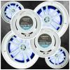 8X Gravity MG680-LW 6.5- inch 2-Way 1400 Watts Peak Power Marine Speakers CEA Rated Sensitivity- 88 dB Frequency Response- 80-20 kHz Impedance- 4 ohms White view 1