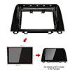 Asvegen Car Stereo Frame, Car Radio Fascia Frame for Honda CR-V 2017-2019 DVD GPS Navi Player Panel Dash Kit Installation Trim Bezel view 3
