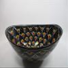 18" TALAVERA SINK oval vessel mexican bathroom handmade ceramic folk art view 1