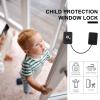 SOLUSTRE 2pcs Boys and Girls Fridge Lock Non-Drilling for Cabinets Freezer File Adhesive Prevent Boy Girl from Opening Doors Easy Installation view 3