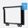 Asvegen Car Stereo Frame, Car Radio Fascia Frame for Land Rover Discovery 2004-2007 DVD GPS Navi Player Panel Dash Kit Installation Trim Bezel view 4
