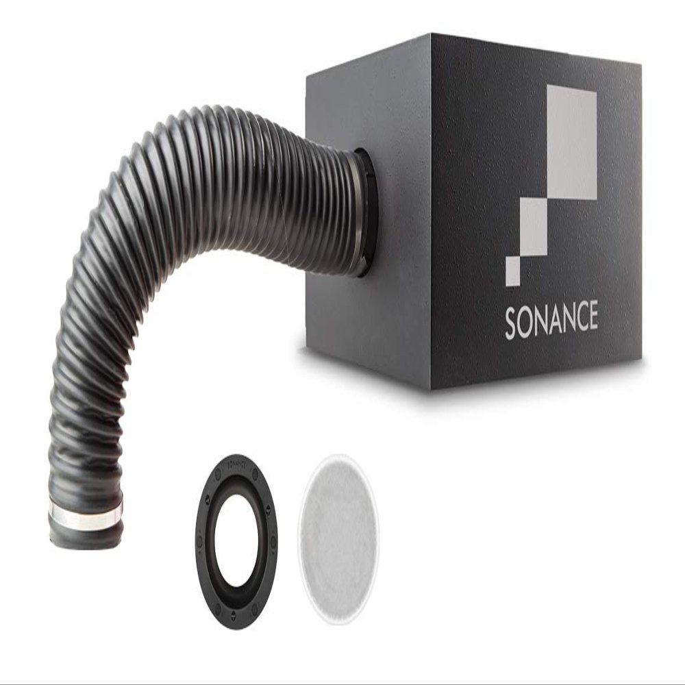 Sonance - BPS6 - Visual Performance 6-1/2" In-Ceiling Passive Bandpass Subwoofer (Each) - Black