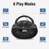 Nextron Portable CD Player Boombox with Bluetooth, AM/FM Radio & USB view 2