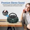 Nextron Portable CD Player Boombox with Bluetooth, AM/FM Radio & USB view 3