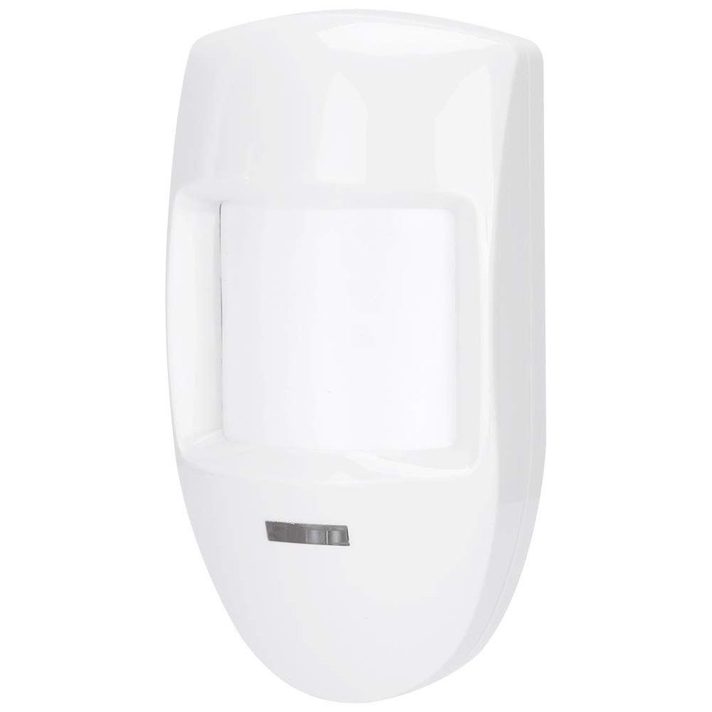 12V Wired Dual PIR Motion Sensor Detector, Infrared Motion Detector for Home Security Alarm System, Indoor Human Movement Sensor with Anti-False Alarm & Low Power Design