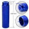 Vuwuma Amotor Bike Pegs Aluminum Alloy Anti-Skid Lead Foot Bicycle Pegs BMX Pegs for Mountain Bike Cycling Rear Stunt Pegs Fit 3/8 inch Axles (Blue) 11 view 2