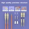 Buacoz 2.5Meters 8ft SC/UPC-FC/UPC Multi-Mode Fiber Optic Cable SC to FC OM1 Jumper Optical Patch Cord Duplex 62.5/125um Orange SC-FC view 3