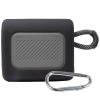 co2CREA Silicone Cover Replacement for JBL GO3 Go 3 Eco Waterproof Ultra Portable Bluetooth Speaker (Silicone Black Case) view 3
