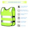 Geyoga 2 Pieces 2/10 Pieces Kids Reflective Vest Child Toddler Safety High Visibility Vest Yellow for Cycling Walking Skiing view 2