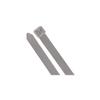 Tyrap Cable Tie, 304 Stainless Steel, Silver, Indoor, Tensile Strength: 100 lb. - SS16-180-10 view 1