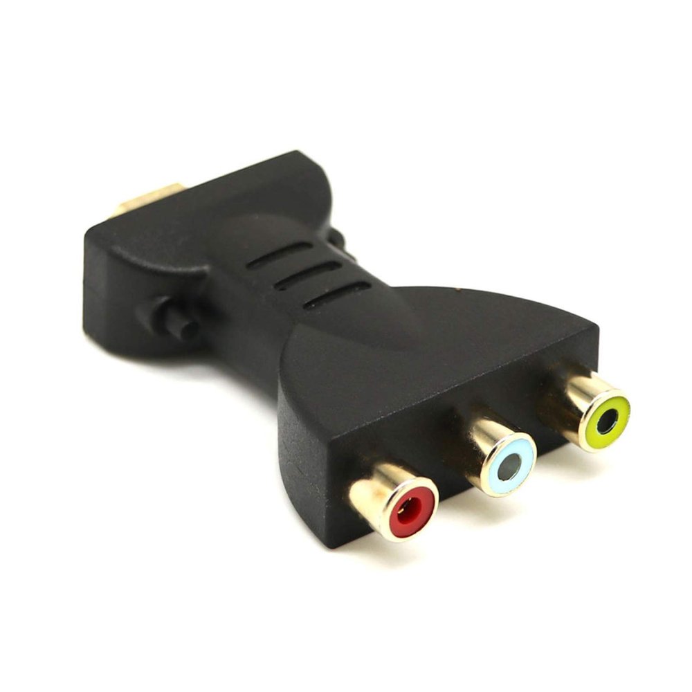 Arinda HDMI to 3 RCA Video Audio Converter Head AV Adapter Female Head 5ft/1.5m