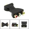 Arinda HDMI to 3 RCA Video Audio Converter Head AV Adapter Female Head 5ft/1.5m view 3