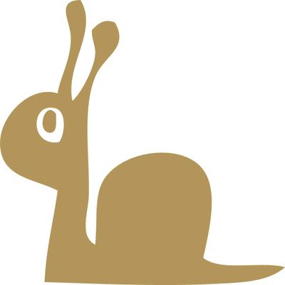 Decaltor Gold Snail - Laptop Stickers - 5" Vinyl Decal -Funny Laptop, Phone, Tablet Vinyl Decal Sticker,Bumper Sticker
