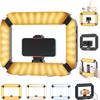 Smartphone Video Rig PICTRON U200 Handheld LED Ring Light Selfie Light Phone Video Stabilizer for Camera, Smartphone, Action Camera, YouTube, Setup, Filmmaking, Makeup, Vlogging view 1
