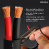 GEARit Outdoor Speaker Wire CL3 Rated, 14 Gauge Speaker Wire, Speaker Cable 100 ft for Outdoor Speakers, Patio, Garden, Backyard Audio, Direct Burial in Ground/in Wall, CCA (Black, 2-Conductors) view 4