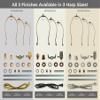 Royal Designs, Inc. DIY Lamp Making Kit Make, Refurbish, and Repair Includes 3-Way Socket, 9" Harp, 8 ft Long Lamp Cord & All Required Electrical Hardware - Polished Nickel - Single view 4