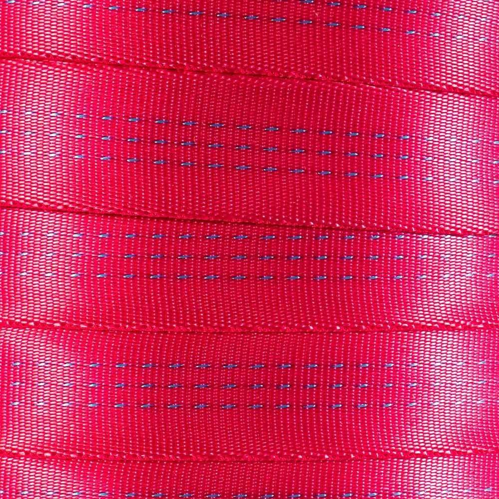 Paracord Planet Tubular Webbing 1 Inches  Heavy Duty Nylon/Rescue Harnesses Work Great for Outdoors (5 Yards - Raspberry)