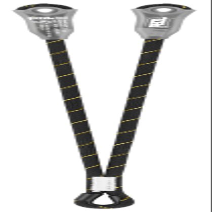 PETZL, Jane Y Lanyard 100/100, double lanyard for making a fall arrest lanyard, ANSI