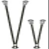 PETZL, Jane Y Lanyard 100/100, double lanyard for making a fall arrest lanyard, ANSI view 2