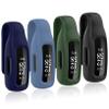 Huadea 4-Pack Clip Case Compatible with Fitbit Inspire 2/Fitbit Inspire 3, Soft Silicone Clip Clasp Accessory Replacement for Inspire 3/Inspire 2 (Black/Amy Green/Navy/Slate) view 1