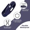 Huadea 4-Pack Clip Case Compatible with Fitbit Inspire 2/Fitbit Inspire 3, Soft Silicone Clip Clasp Accessory Replacement for Inspire 3/Inspire 2 (Black/Amy Green/Navy/Slate) view 2