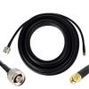 3g 4g Antenna 16dBi Log Periodic Outdoor Antenna 698-2700MHz with N/SMA Male Connector 15 Meters 50-3 Cable (15meters Cable) view 1