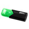 Emtec Click Easy B110 USB 3.0 (3.2) Flash Drive 64 GB External Storage - Green, Black view 4