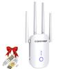 WiFi Range Extender 1200Mbps Booster for The Hourse, 2500FT Repeater 2.4 & 5GHz Dual Band WPS Superbooster WPS Easy Setup, Work with Any WiFi Routers Perfect Extension of Life