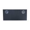 1x Audiotek CA-12DP Car Audio Double 12-Inch Vented Speaker Box Enclosure Carpet Texture Terminal Cups Made from Durable Woods Fits Any 12-Inch Speakers view 4