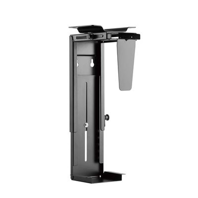 MNSSRN Suspended Computer Host Bracket, Desktop Computer Case Hanger, Rotatable, Retractable, Durable and Stable CPU Bracket