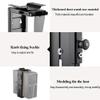 MNSSRN Suspended Computer Host Bracket, Desktop Computer Case Hanger, Rotatable, Retractable, Durable and Stable CPU Bracket view 3