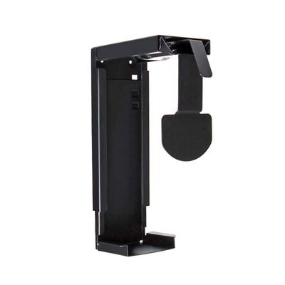 MNSSRN Computer Mainframe Hanging Bracket, Hanging Desktop Cooling Bracket, Chassis Hanger, Computer Base Bracket, Wall-Mounted Rack,Black
