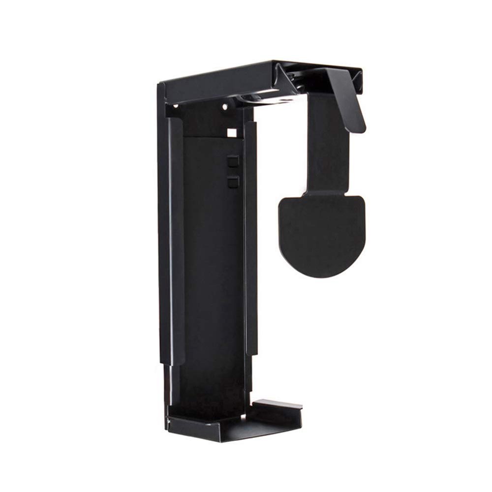 MNSSRN Computer Mainframe Hanging Bracket, Hanging Desktop Cooling Bracket, Chassis Hanger, Computer Base Bracket, Wall-Mounted Rack,Black