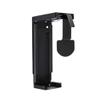 MNSSRN Computer Mainframe Hanging Bracket, Hanging Desktop Cooling Bracket, Chassis Hanger, Computer Base Bracket, Wall-Mounted Rack,Black view 1