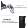 MNSSRN Computer Mainframe Hanging Bracket, Hanging Desktop Cooling Bracket, Chassis Hanger, Computer Base Bracket, Wall-Mounted Rack,Black view 4