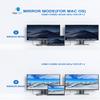 MacBook Pro Docking Station Dual Monitor MacBook Pro HDMI Adapter,9 in 1 USB C Adapters for MacBook Pro Air Mac HDMI Dock Dongle Dual USB C to Dual HDMI Ethernet 3USB SD/TF100W PD view 4