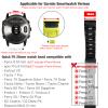 Abanen Titanium Watch Bands for Fenix 8 51mm / epix Pro 51mm/ Fenix 6X / Fenix 5X / Fenix 7X / Enduro, Quick Fit Wristband Strap with Stainless Steel Buckle for Garmin Tactix Delta,Black view 3